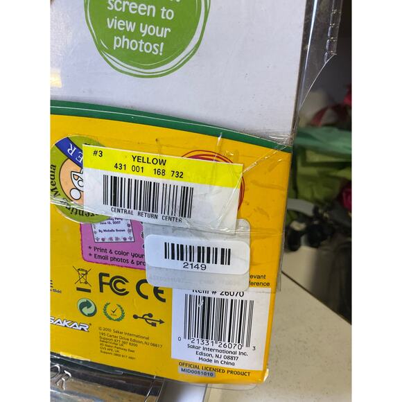 Crayola Kids Digital Camera 2.1 MP & Case - NEW open package - Picture 5 of 6